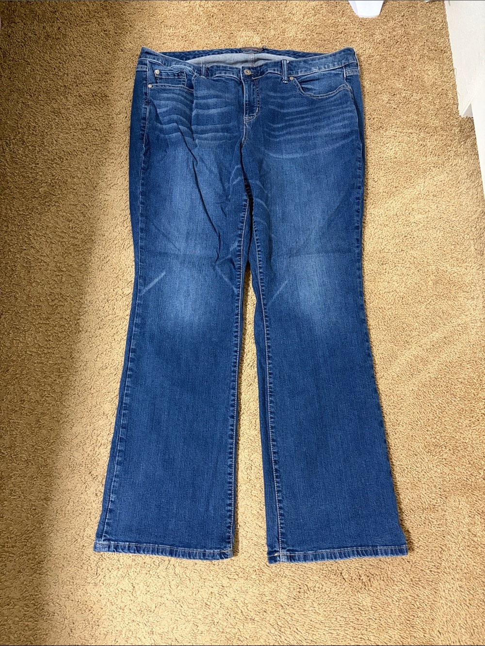 Torrid  Dark Blue Flare Jeans